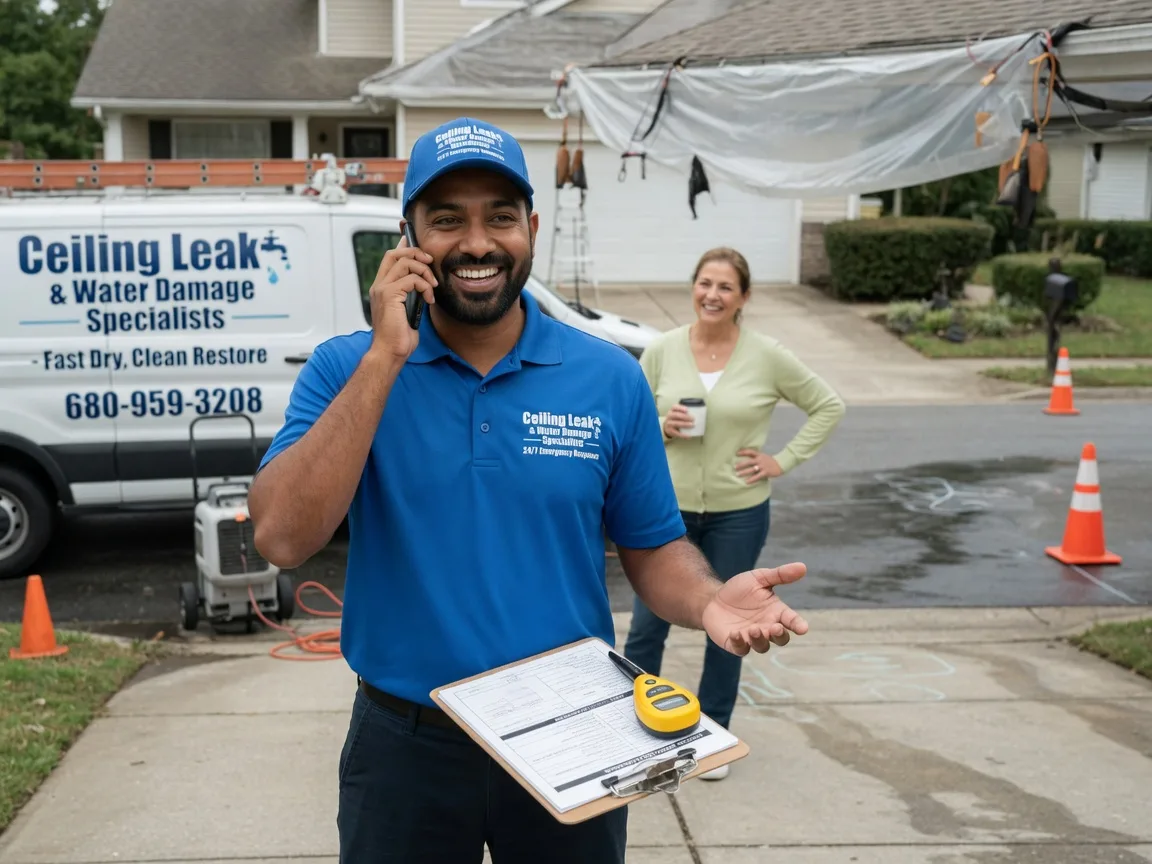 Ceiling Leak Cleanup Tiptonville, TN FAQs